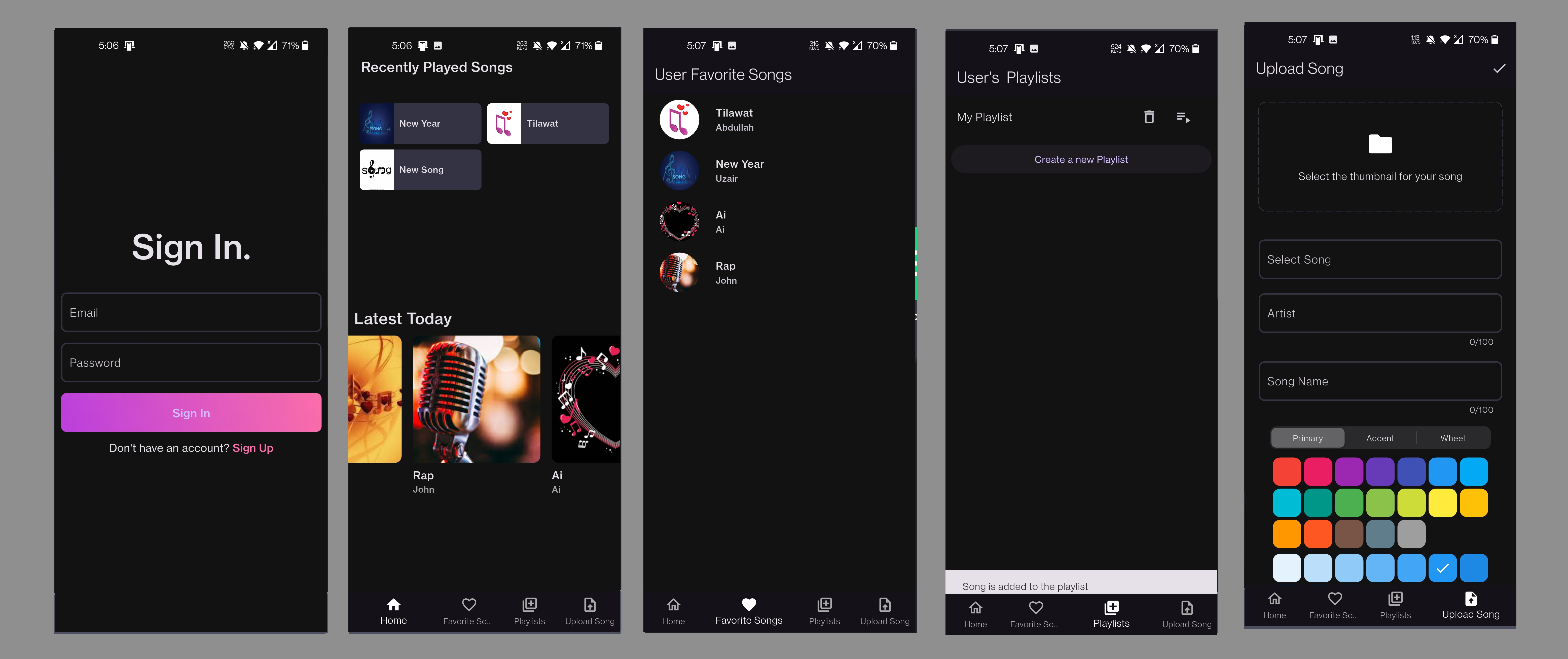 Music App Thumbnail